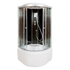 Душевая кабина Deto L 810 100x100 с электрикой