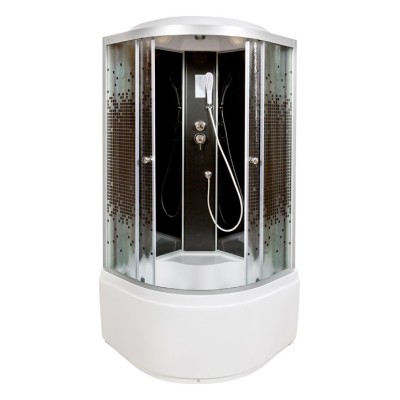 Душевая кабина Deto L 810 100x100 с электрикой