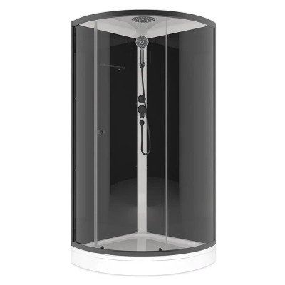 Душевая кабина Melodia Jive Black 90x90 MB02008