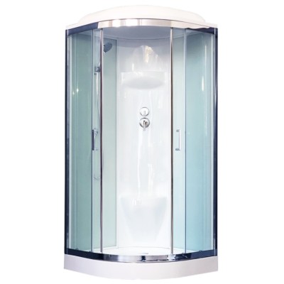 Душевая кабина Royal Bath RB100HK6-WT-CH 100x100