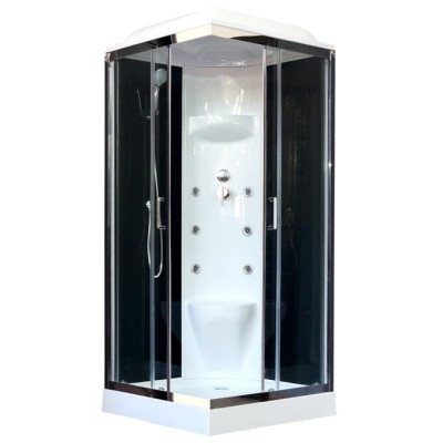 Душевая кабина Royal Bath RB80HP7-BT-CH 80x80