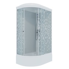 Душевая кабина Triton Коралл В 120x80 R мозаика