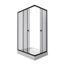 Душевой уголок Triton Вента-Блэк 120x80