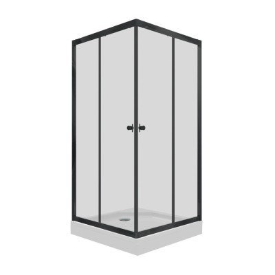 Душевой уголок Triton Вента-Блэк 100x100
