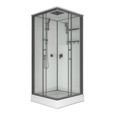 Душевая кабина Triton Рич-Графит А 90x90