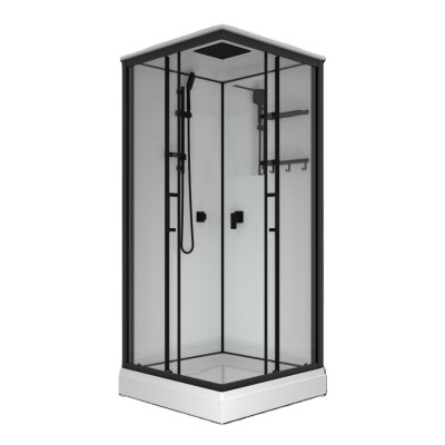 Душевая кабина Triton Рич-Блэк А 90x90