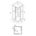 Душевая кабина Triton Рич-Хром А 90x90