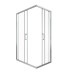 Душевое ограждение Triton Фикс-Хром 120x80