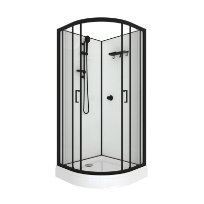 Душевая кабина Triton Прайм-Блэк А Б/К 90x90