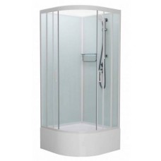 Душевая кабина Frank F409/2 White Б/К 90x90