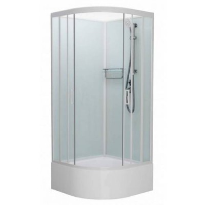 Душевая кабина Frank F409/2 White Б/К 90x90