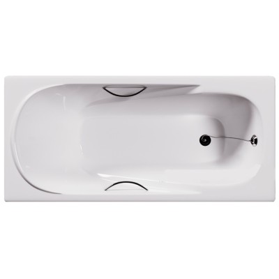 Чугунная ванна Goldman Elegant 170x80x42 с ручками
