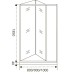 Душевая дверь в нишу Good Door Infinity SD-100-C-CH