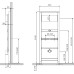 Система инсталляции для писсуаров Am.Pm I022701