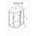 Душевая кабина AvaCan D312SR 120x90