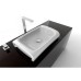 Раковина Hidra Ceramica Hi-line HI15 белая с золотым