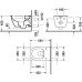 Унитаз подвесной Duravit Darling new 2557090000