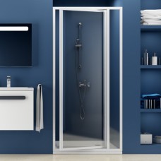 Душевая дверь в нишу Ravak SDOP-90 Transparent, профиль белый 