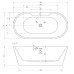 Акриловая ванна ABBER AB9299-1.7 170x80