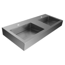 Раковина Senda Aqueduto duplo satin w/o 215160008 с отверстием под смеситель 