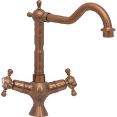 Смеситель Seaman Barcelone SSL-5078 Copper для кухонной мойки 