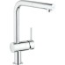 Комплект  Мойка кухонная Grohe K400 31566SD0 + Смеситель Grohe Minta 32168000 для кухонной мойки