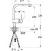 Комплект  Мойка кухонная Grohe K400 31566SD0 + Смеситель Grohe Minta 32168000 для кухонной мойки