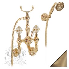 Смеситель Migliore Cristalia Swarovski ML.CRS-3702 Br для ванны с душем 