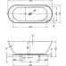Ванна из искусственного камня Kolpa San Atys FS 174x70