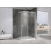 Душевое ограждение Abber Schwarzer Diamant AG01128M 120x80