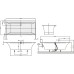 Акриловая ванна Villeroy & Boch Squaro Edge 12 190x90 UBQ190SQE2DV-01 alpin