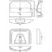 Раковина IFO Grandy RP210700100