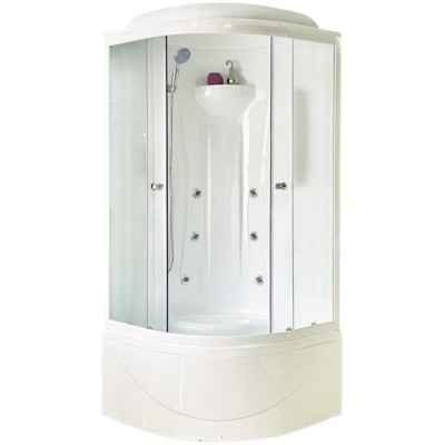 Душевая кабина Royal Bath RB90BK2-M-CH 90x90