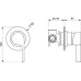 Смеситель Webert DoReMi DR880101015 С ВНУТРЕННЕЙ ЧАСТЬЮ, хром