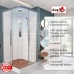 Душевая кабина AvaCan K2080 LED 80x80