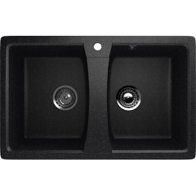 Мойка кухонная Ulgran U-402-308 черная