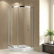 Душевой уголок Cezares ECO-O-R-2-80-C-Cr стекло прозрачное 