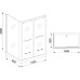 Душевой уголок Royal Bath RB-L2011-1400-8-R