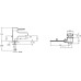 Смеситель Jacob Delafon Cuff E37301-CP для раковины