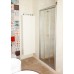 Душевая дверь в нишу GuteWetter Practic Door GK-403 123-127 см стекло бесцветное, профиль матовый хром