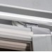 Душевая дверь в нишу GuteWetter Practic Door GK-403 123-127 см стекло бесцветное, профиль матовый хром