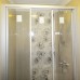Душевая дверь в нишу GuteWetter Practic Door GK-403 123-127 см стекло бесцветное, профиль матовый хром