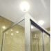 Душевой уголок GuteWetter Practic Rectan GK-403 правая 105x70 см стекло бесцветное, профиль матовый хром