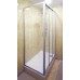 Душевой уголок GuteWetter Practic Rectan GK-403 правая 105x70 см стекло бесцветное, профиль матовый хром