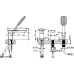Смеситель Bravat Gina F565104C-2-RUS на борт ванны
