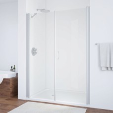 Душевая дверь в нишу Vegas Glass EP-F-2 170 07 01 R профиль матовый хром, стекло прозрачное 