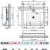 Поддон для душа Novellini New Olympic 100x80 см высокий