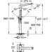 Смеситель Grohe Allure Brilliant 23119000 напольный