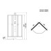 Душевая кабина Niagara NG-3301-14BKTG 90x90