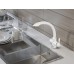 Смеситель Paulmark Essen Es213001-431 для кухонной мойки, белый матовый